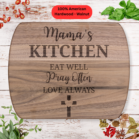 Cutting Board. Christian Gift for Mom. Faith Inspired Mother’s Day Present.