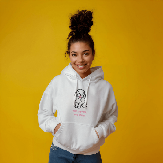 The Ultimate Trio Hoodie – Wife, Mother, Dog Lover