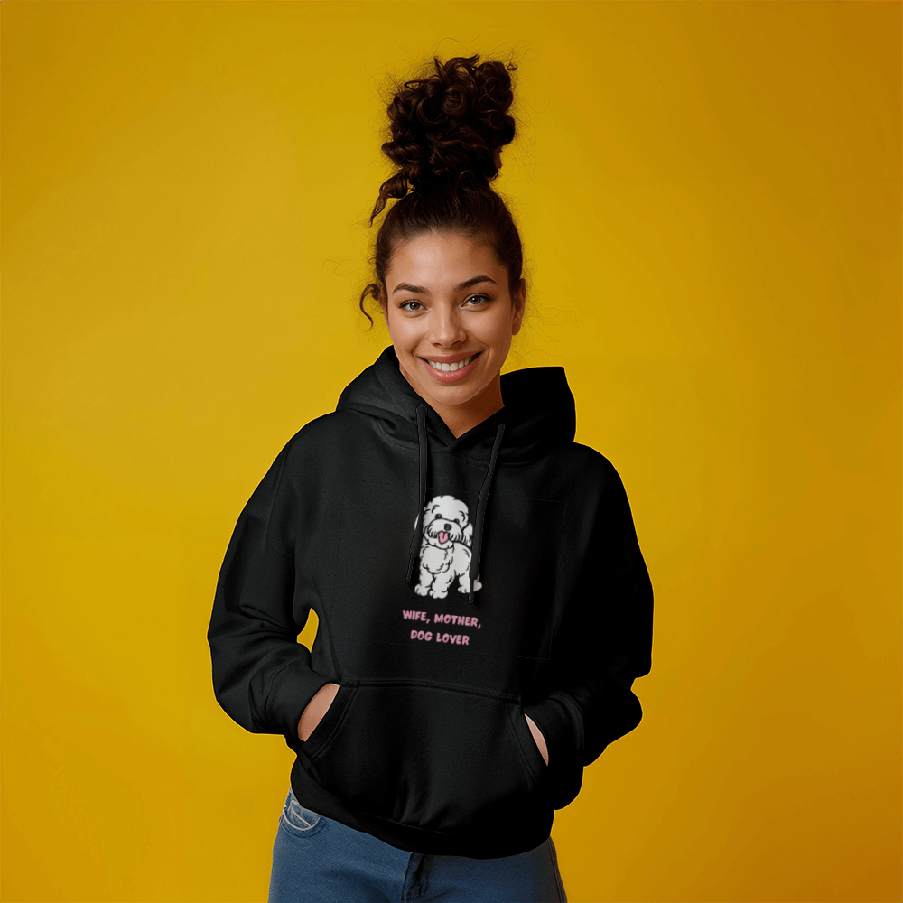 The Ultimate Trio Hoodie – Wife, Mother, Dog Lover