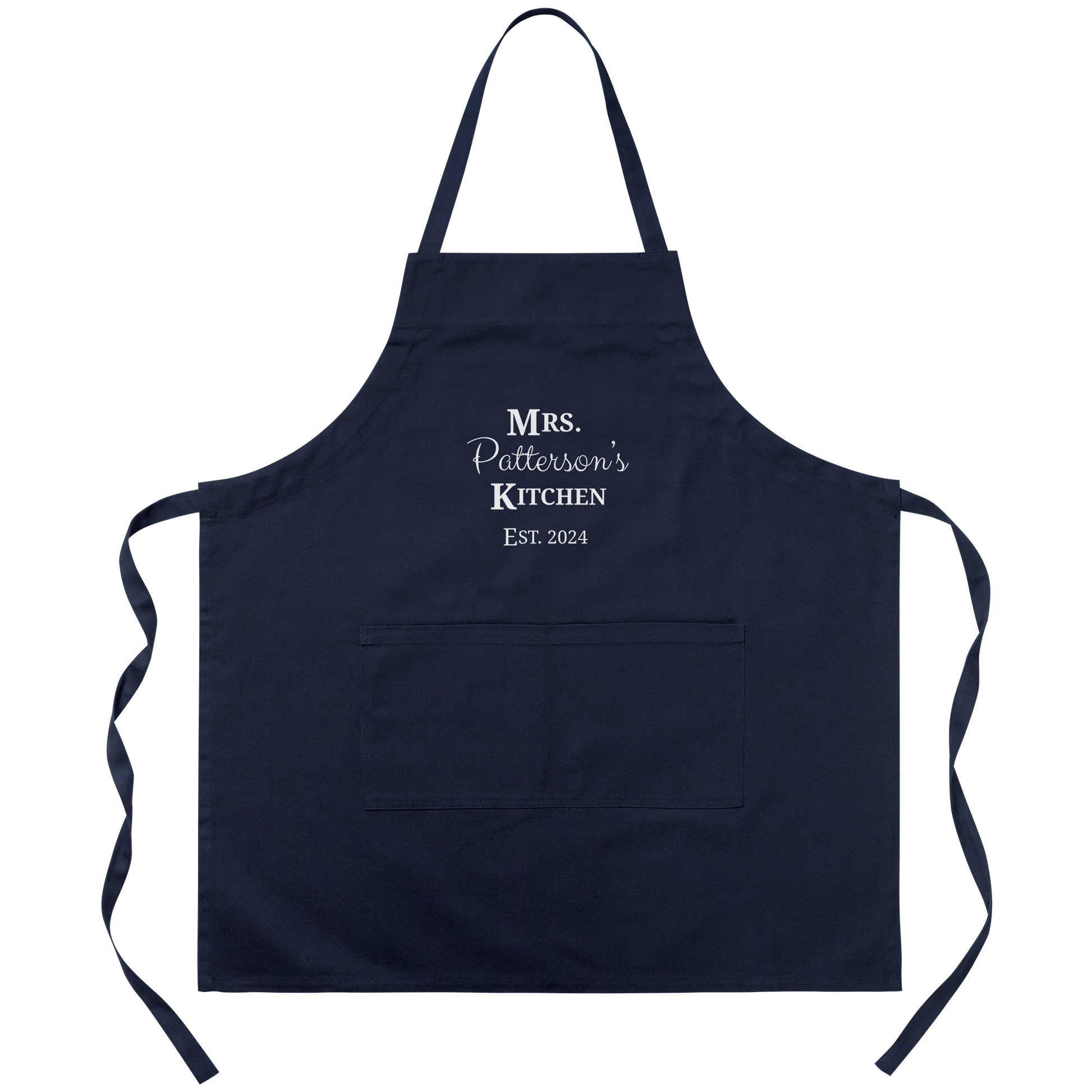 Custom_Mrs_Pattersons_Kitchen_Apron_Navy_Transparent_Mockup.png