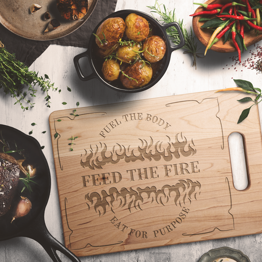 "Feed the Body. Fuel the Fire." A Purpose-Driven Gift for the One Who Cooks with Intention