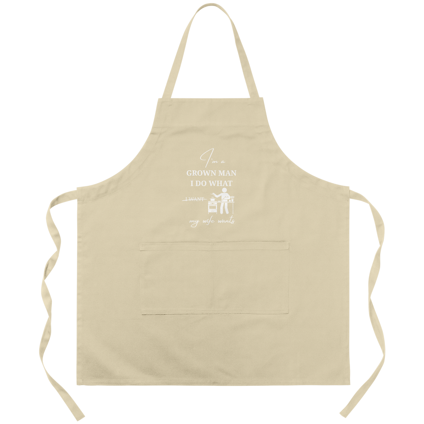Funny_Husband_Apron_Im_a_Grown_Man__Khaki_Transparent_Mockup.png