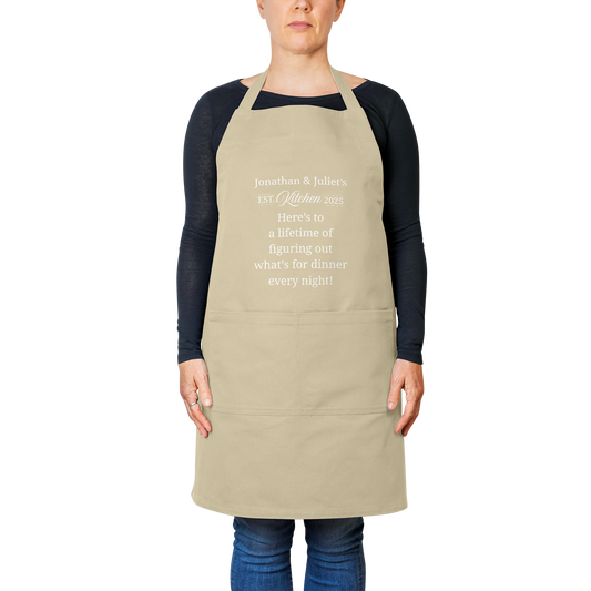 Personalized_Apron_Funny_Couples_Gift__Khaki_Model_Mockup.png