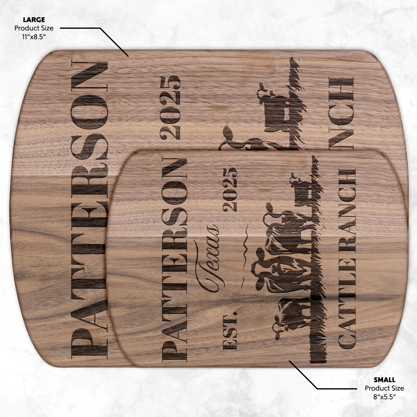 Personalized_Cattle_Ranch_Cutting_Board_Dark_H_Size_Options_Mockup.png