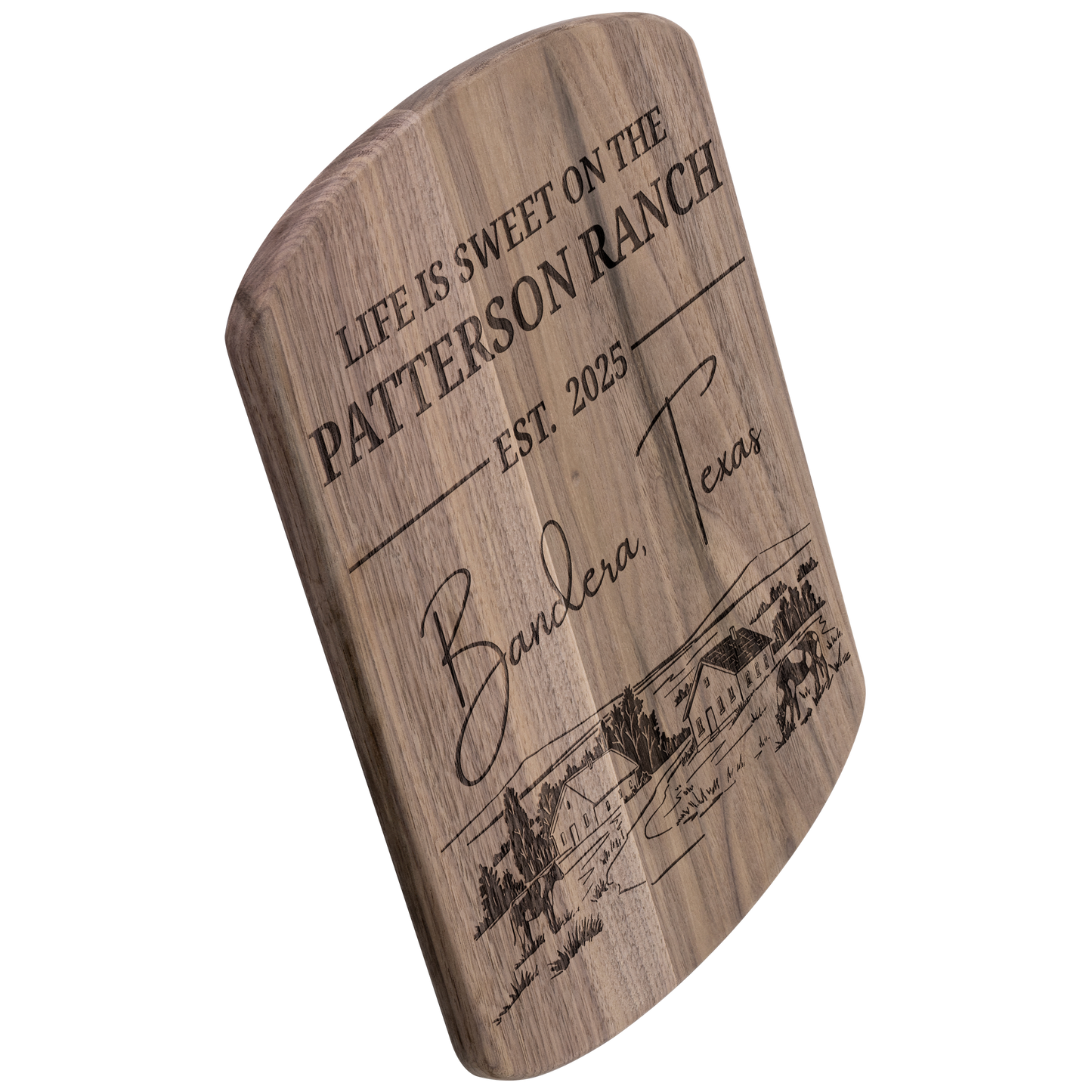 Personalized_Ranch_Cutting_Board_Custom_Dark_Rounded_H_Angle_Mockup.png