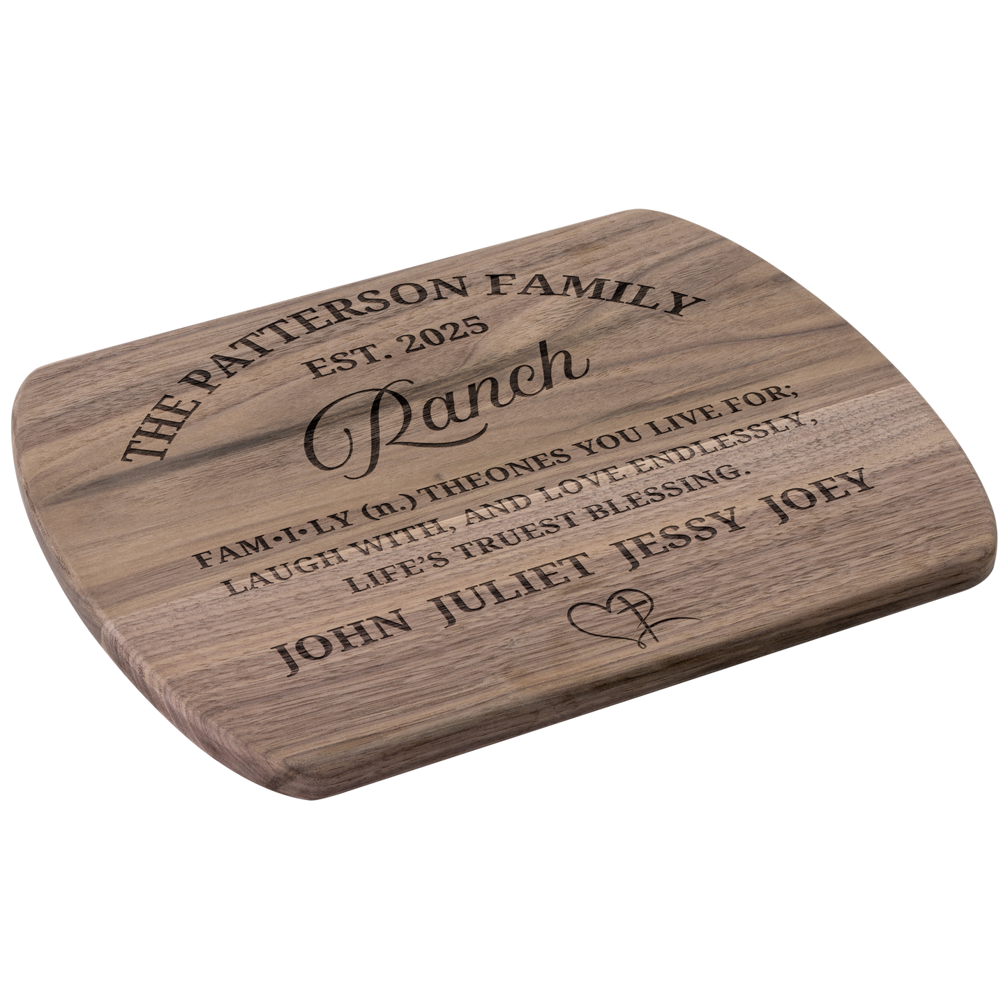 Personalized_Ranch_Family_Cutting_Board_Dark_Rounded_H_Angle_Mockup.png