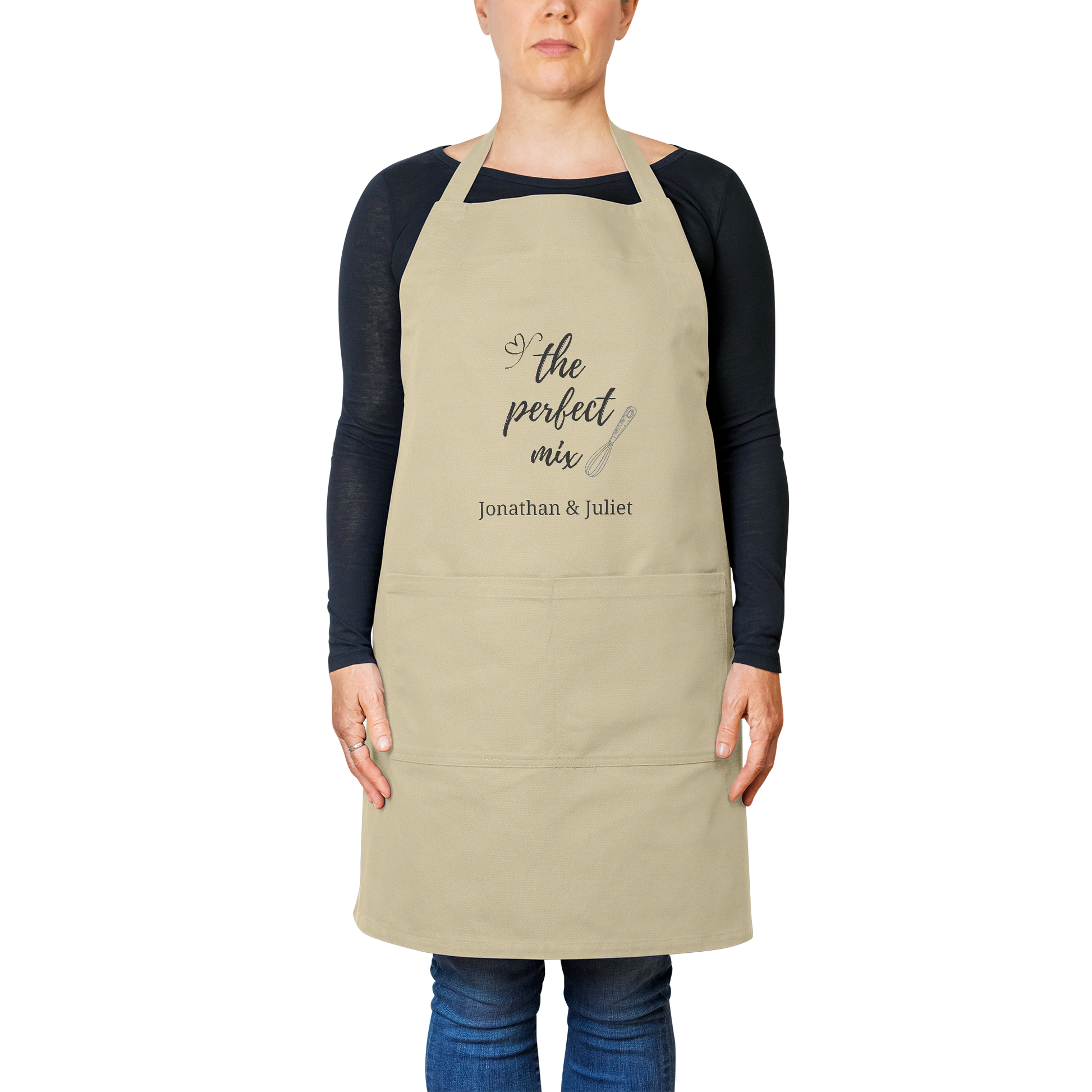 The_Perfect_Mix_Personalized_Couples_Ap_Khaki_Model_Mockup.png