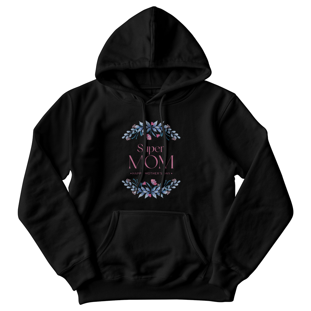 Super Mom Hoodie – Floral Mother's Day Edition