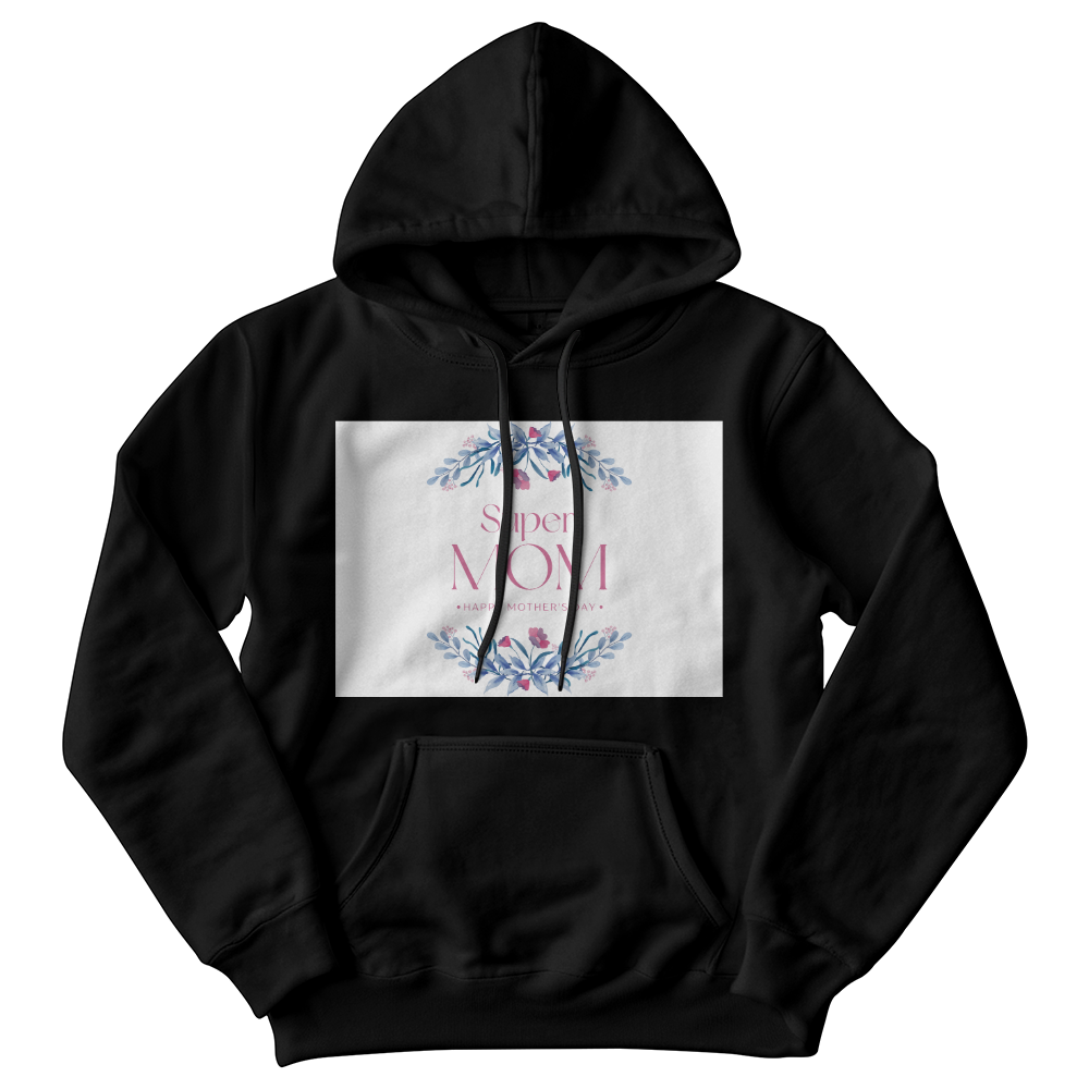 Super Mom Hoodie – Floral Mother's Day Edition